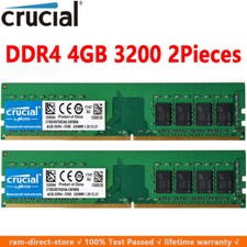 Crucial ddr4 2x4 - crucial, gb