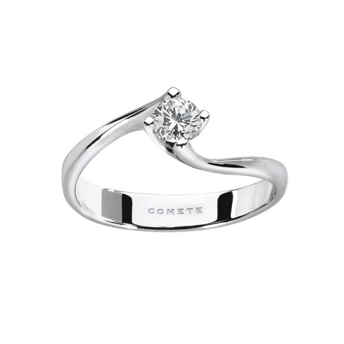 Anello solitario donna - solitario, comete