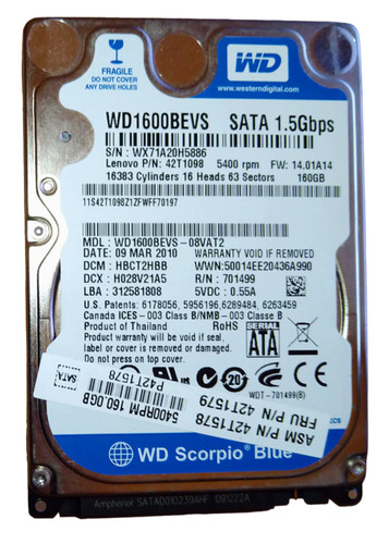 Western digital scorpio - digital,