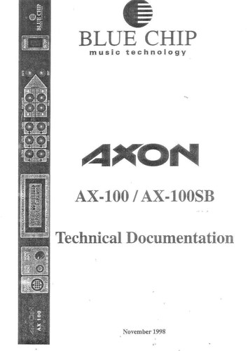 Axon ax100 midi converter - ax100,