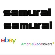 2 ADESIVI SUZUKI SAMURAI
