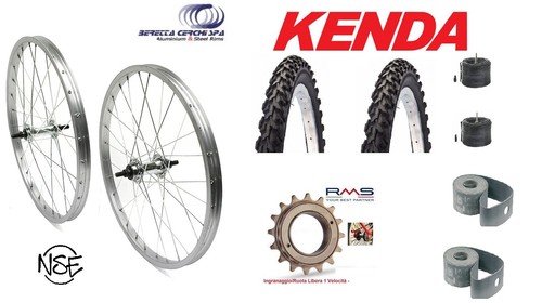 Kit ruote bici bimbo bimba - ruote,