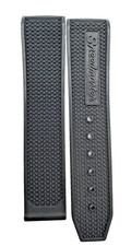Cinturino in Gomma Nero 22/20mm compatibile Omega Speedmaster