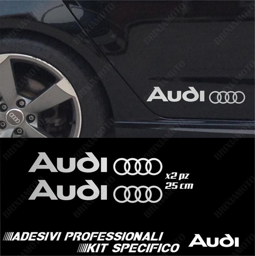 Adesivi audi fiancata - fiancata, 2x