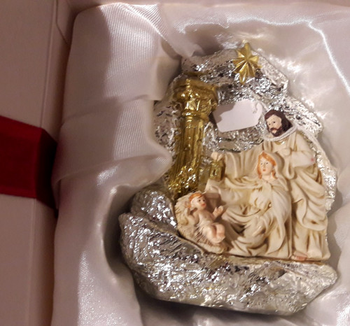 Natività argento nella - in,