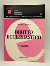 Diritto ecclesiastico - Del Giudice Mariani - VII edizione Simone