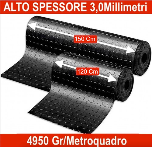 Tappeto gomma antiscivolo - gomma,