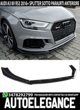 SPLITTER AUDI A3 8V RS3 2016+