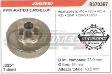 R370367 PIGNONE CAMPANA FRIZIONE MOTOSEGA JONSERED 2050 2045 2041  .325" 7 DENTI