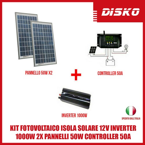 Kit fotovoltaico isola solare - isola,