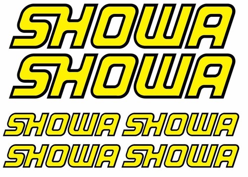 Adesivi hrc showa moto - 5,