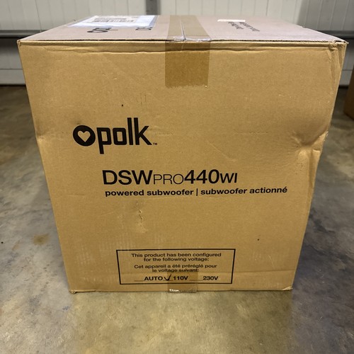 Polk dsw pro - dsw, subwoofer
