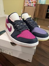 Air Jordan 1 Low SE VIOLA MAGENTA NON CORRISPONDENTE 11 CON 9,5 M