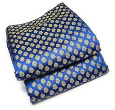 Tessuto blu donna indiana