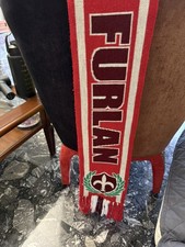 SCIARPA ULTRAS CURVA FURLAN TRIESTINA UNIONE TRIESTE DOPPIA LANA SCARF ECHARPE