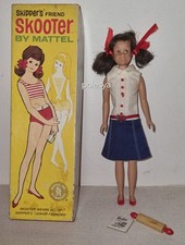 Barbie Skooter Skipper's Friend 1963 con Scatola #1040 Brunette