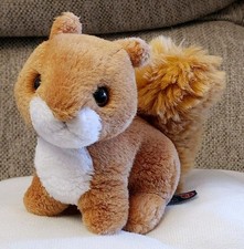 Peluche pupazzo Trudi scoiattolo vintage 17 cm collezione 