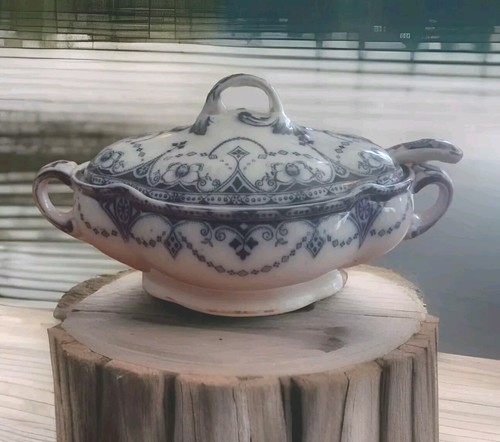 Salsiera ceramica con - ceramica, mestolo