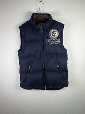 NAPAPIJRI Geographic GIUBBINO SMANICATO GILET PIUMINO Blu Taglia M CASUAL JACKET