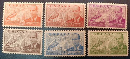 España edifil 880 - espaÑa, 880-886