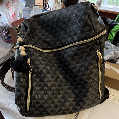 Zaino donna nero/grigio