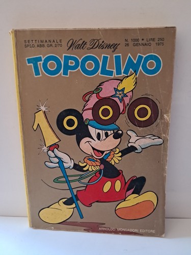 Topolino libretto originale - topolino,