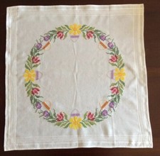 Tovaglietta Da Tè Punto Croce