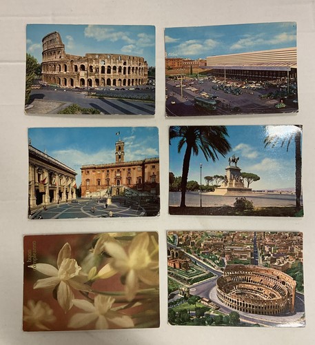 Cartoline anni pezzi roma - cartoline,