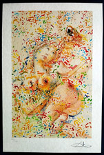 Salvador.Dalì Litografia COA