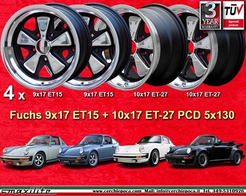 Set cerchi wheels - porsche, 911