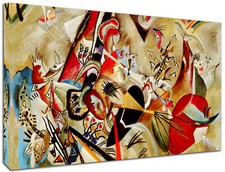 Quadro moderno astratto Kandinsky Arredamento Arte Arredo Casa Stampa su tela