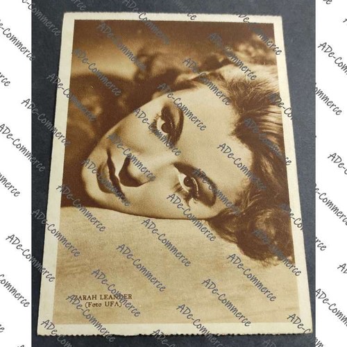 Cartolina attrice zarah - cartolina,