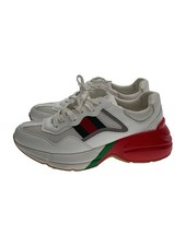 Gucci sneakers taglio basso Rhyton sneaker UK6 colore bianco suola transfer graffi pr