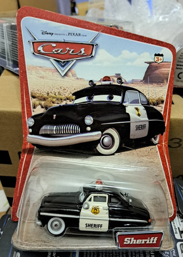 Cars sheriff desert card - sheriff,