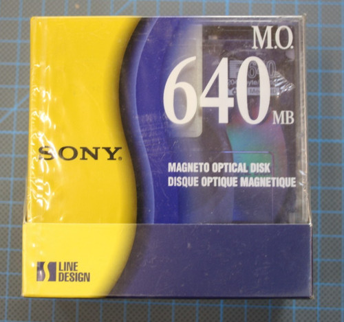 Sony 640mb magneto optical - magneto,