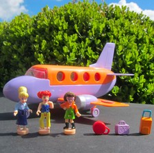 Mini Polly Pocket Tour Jet -