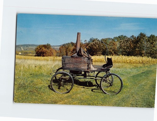 Cartolina 1889 locomobile - 1889,