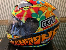 Casco AGV Ti-Tech "Valentino Rossi Valencia Replica" - Taglia MS