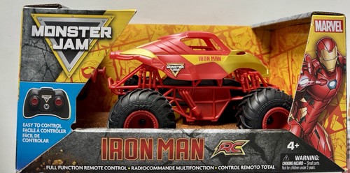 Monster jam marvel iron man - marvel,