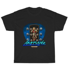 T-shirt uomo americana Larrivee Guitars logo attivo divertente taglia dalla S alla 5XL