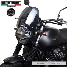 BIONDI PARABREZZA SPORT CUPOLINO BASSO FUMÈ SCURO MOTO GUZZI V9 Bobber 2021