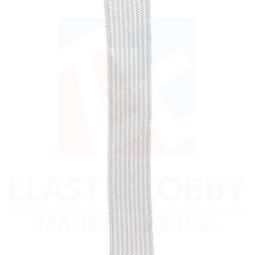 Elastico maglia bianco 8 - bianco, 5/8"