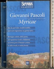 BUR. MYRICAE. GIOVANNI PASCOLI. RIZZOLI.