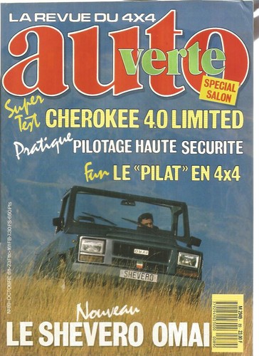 Auto verte cherokee 4 - n°89, 4.0
