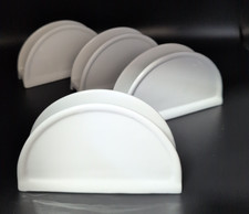 Porta Tovaglioli - LeCoq Porcellana Bianca 4 PZ Inclusi