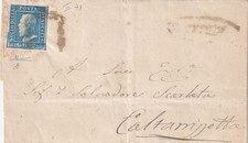 Aprile 1860 Lettera diretta a Caltanissetta periodi rivolta Gangia