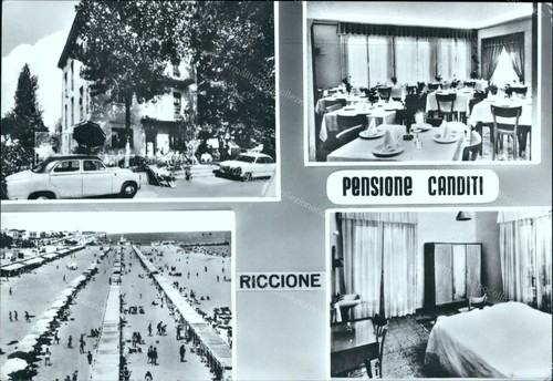 Ch661 cartolina riccione - cartolina,