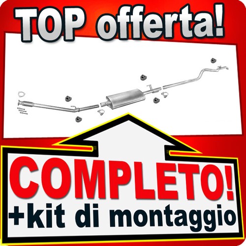 Scarico completo per 2 8 - completo, vw