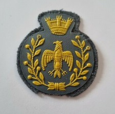 FREGIO BUSTINA BASCO AERONAUTICA MILITARE ITALIA MODELLO EX ORDINANZA 5,4 x 5,4