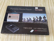 VINTAGE TECHSOLO PORTABLE MEDIA PLAYER MOD TMV 225 New Old Stock#8